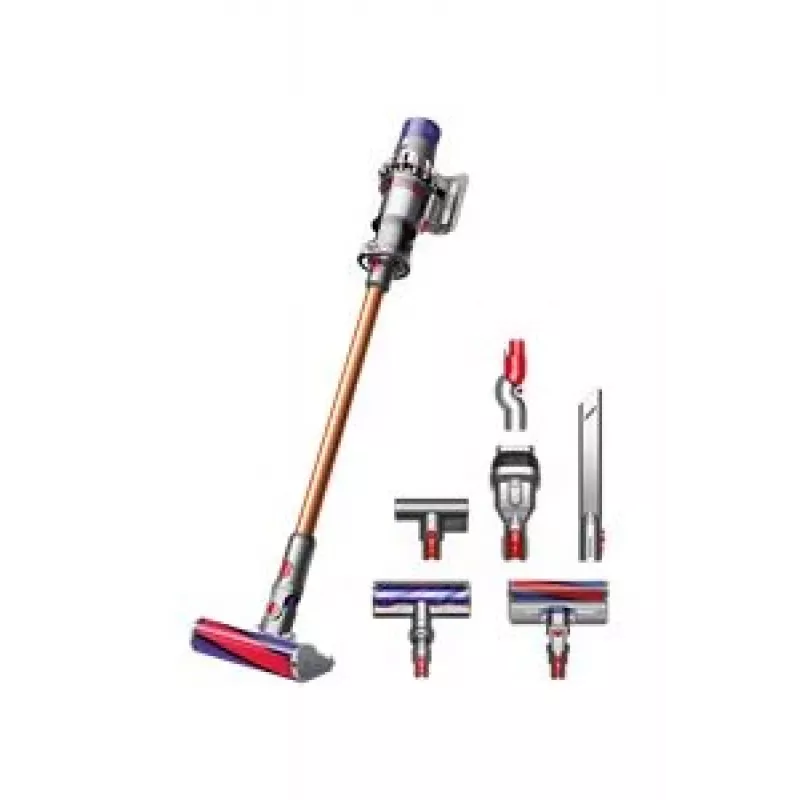 Dyson Cyclone V10 Absolute 2-in-1 belaidis šluotinis dulkių siurblys, sausas, be maišelio, vario ir nikelio spalvos