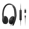 Lenovo 4XD1M45626 ausinės / headset laidinės, ant ausų, USB Type-C, juodos