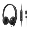 Lenovo 4XD1M45627 ausinės / headset laidinės, lankeliu, USB Type-C, juodos
