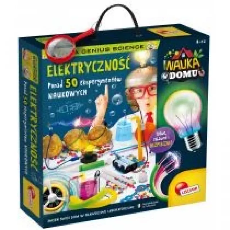 Mokomasis elektronikos rinkinys Liscianigiochi Aš esu genijus Elektra (304-pl97524)