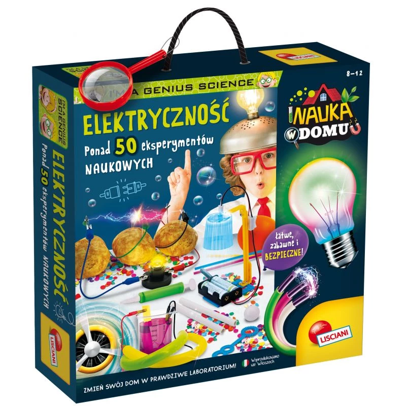 Mokomasis elektronikos rinkinys Liscianigiochi Aš esu genijus Elektra (304-pl97524)