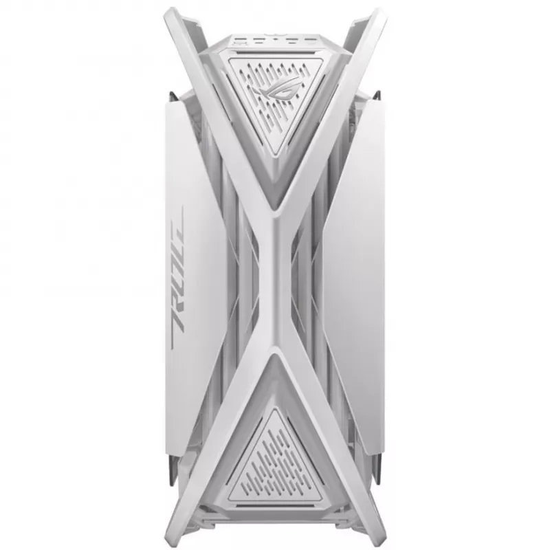 ASUS ROG GR701 Hyperion White, PC korpusas, Baltas, ATX, EATX, micro ATX, Mini-ITX, Aliuminis, Daugiaspalvis, Priekis