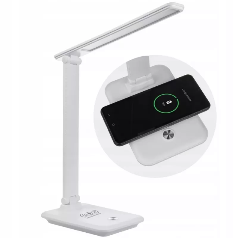 LED stalinė lempa MACLEAN MCE616W 9W su integruotu Qi belaidžiu įkrovikliu
