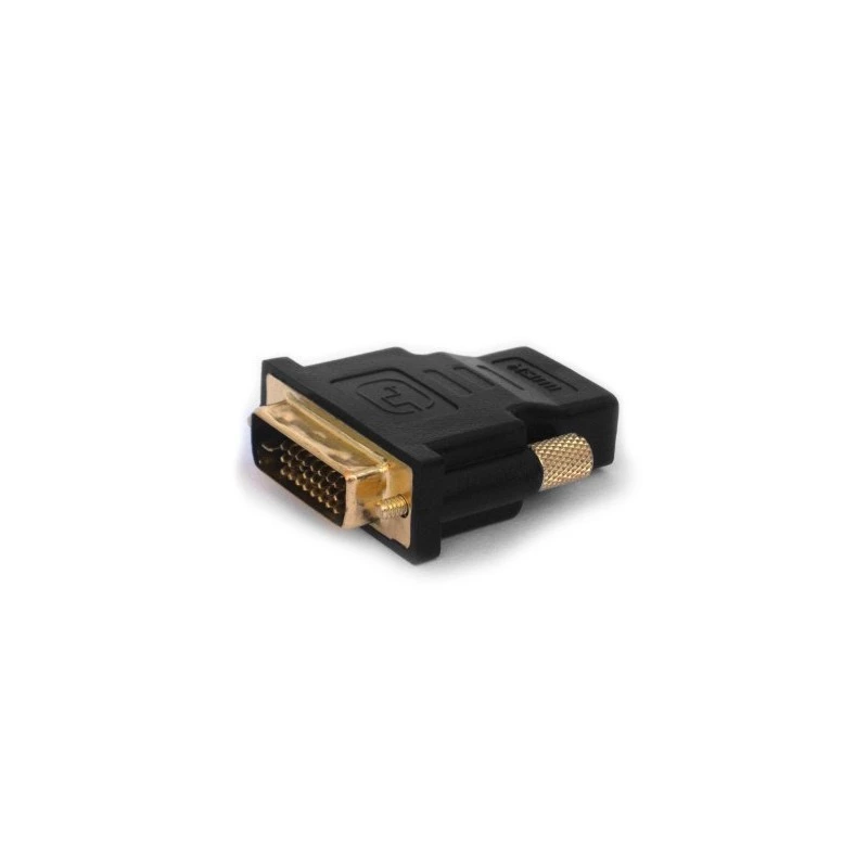 Savio CL-21 HDMI–DVI adapteris, moteriška jungtis / moteriška jungtis, juodas