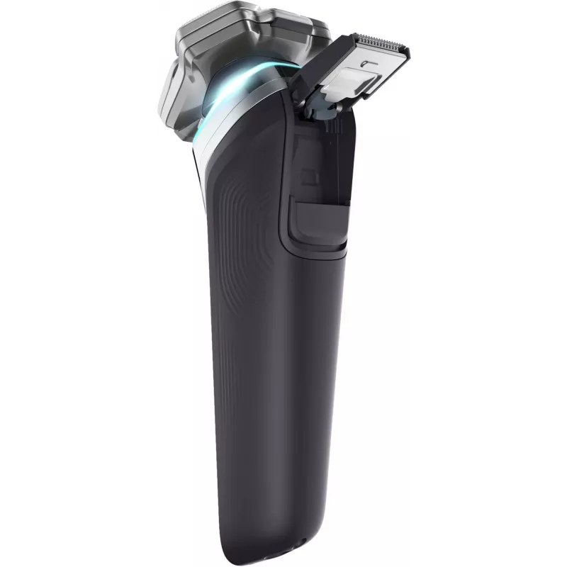 Philips SHAVER Series 9000 S9976/55 vyriškas skustuvas su rotaciniu skustuvu ir trimeriu, juodos spalvos