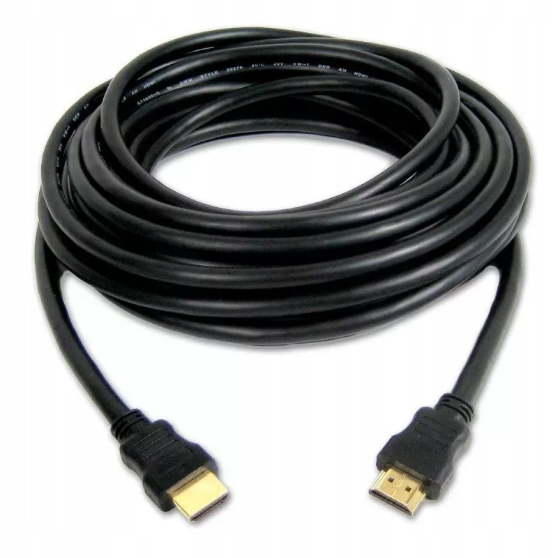 SAVIO HDMI (M) laidas, 20m, juodas, auksuoti antgaliai, v1.4 didelės spartos, Ethernet/3D CL-75