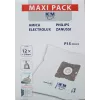 Dulkių siurblio maišeliai PHILIPS CONCEPT SENCOR ZANUSSI P15 maxi KM-P15-MX (12 vnt.)