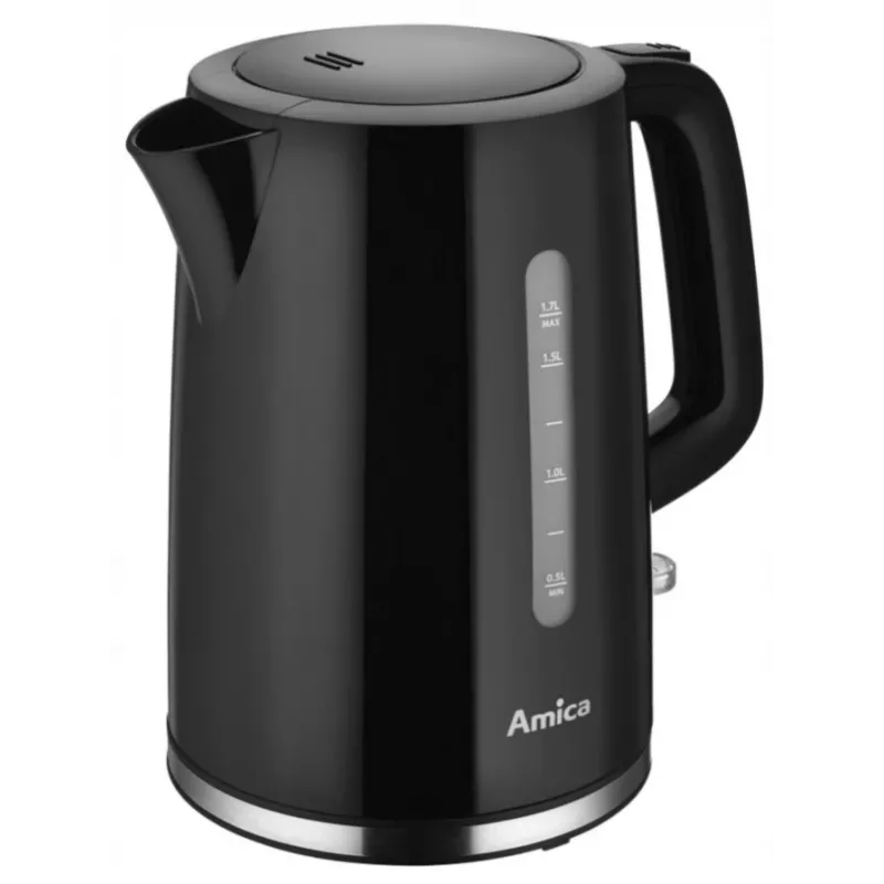 Elektrinis virdulys AMICA 1,7 l 2200 W juodas