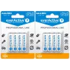 Įkraunama AAA NiMH baterijų rinkinys everActive EVHRL03-1050 1,2V – 4 vnt., 1050 mAh