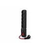 ACAR F5 POWER Black 5 lizdų 230 V 10 m