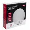 LED sieninis šviestuvas MACLEAN MCE357W su IR judesio jutikliu, baltas, lauke/viduje