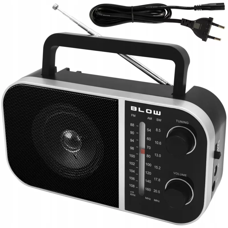 Nešiojamas analoginis radijas BLOW RA6 AM/FM