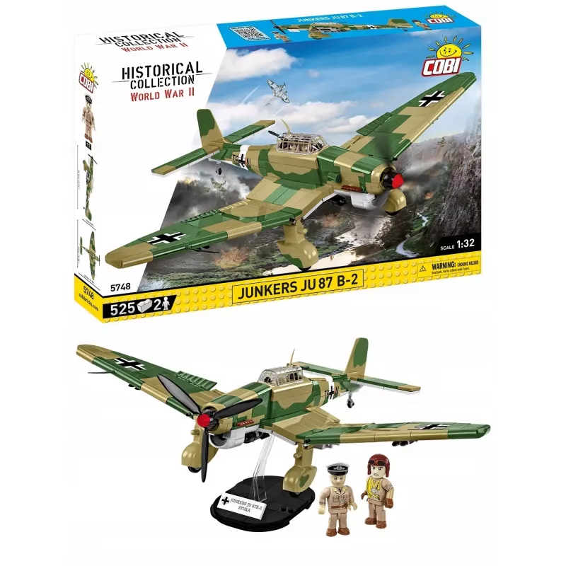 Cobi 1/32 Junkers Ju 87 B-2 Modelio Rinkinys