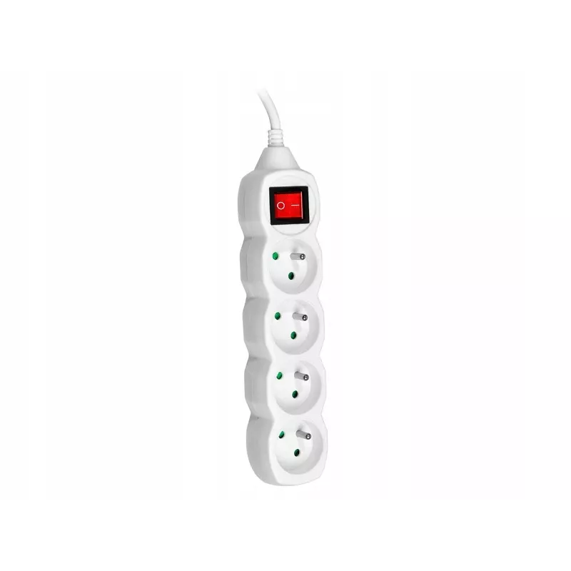 TRACER PowerWatch 3 m (4 lizdai) balta su jungikliu