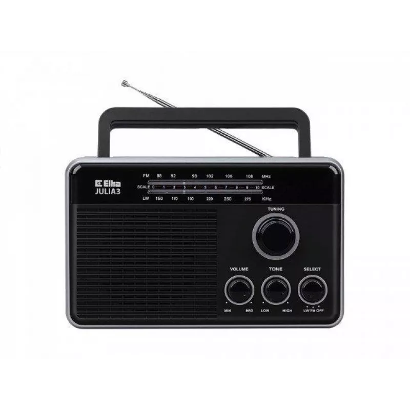 Eltra Radio Julia 3 juoda
