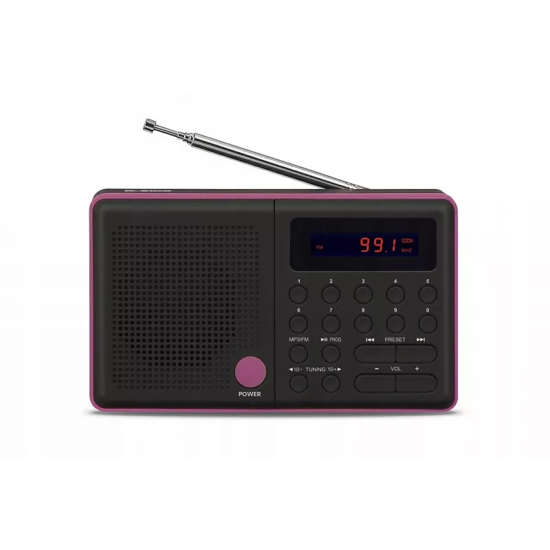 Radijo imtuvas Eltra Pliszka USB FM juodas