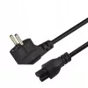 Maitinimo laidas Savio Strom IEC 60320 C5 CEE 7/7 3m juodas C5 mova C tipo