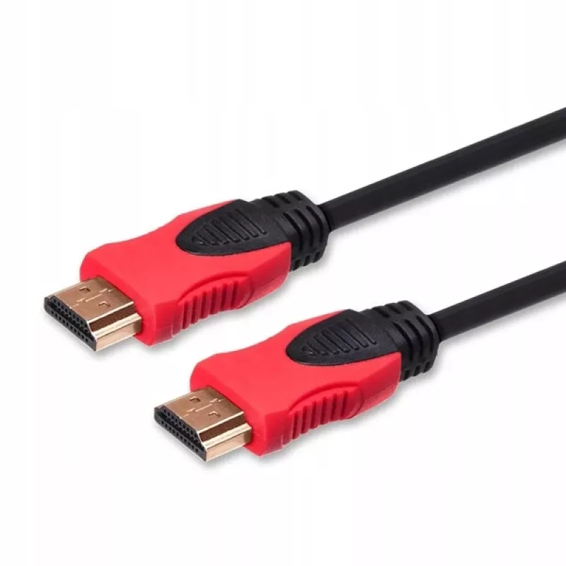 Savio CL-141 HDMI kabelis 10 m HDMI A tipas (Standartinis) Juoda, Raudona