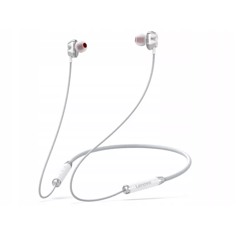 Belaidės ausinės Lenovo HE08 Baltos Bt