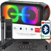 Nešiojamas mono Bluetooth garsiakalbis BLOW 30-392# – 6000 mAh baterija, 6,5 W RMS, Bluetooth 5.0, MicroSD, AUX, Micro-USB, 2 garsiakalbiai, juodas