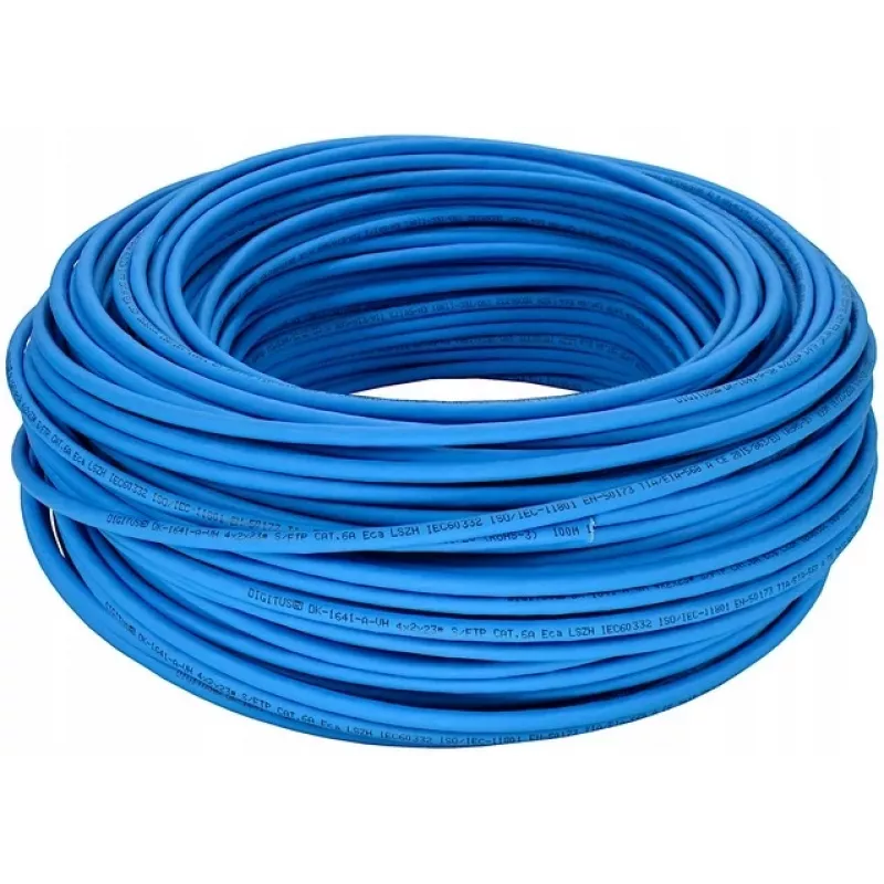 Tinklo kabelis DIGITUS DK-1641-A-VH-05 RJ45 Cat.6A 5m Pilka