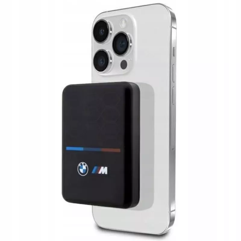 BMW BMPBMS3K22PGVK5W belaidis nešiojamas 3000 mAh Powerbank su MagSafe