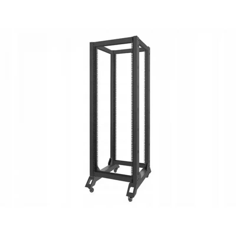 LANBERG RACK STAND 32U 600X800 (JUODA RAL9004)