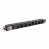 Maitinimo skirstytuvas Lanberg PDU-08E-0200-BK