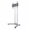 Edbak TR1 mobilus stovas ekranui 190,5 cm (75 inch) Juodas, Nerūdijantis plienas