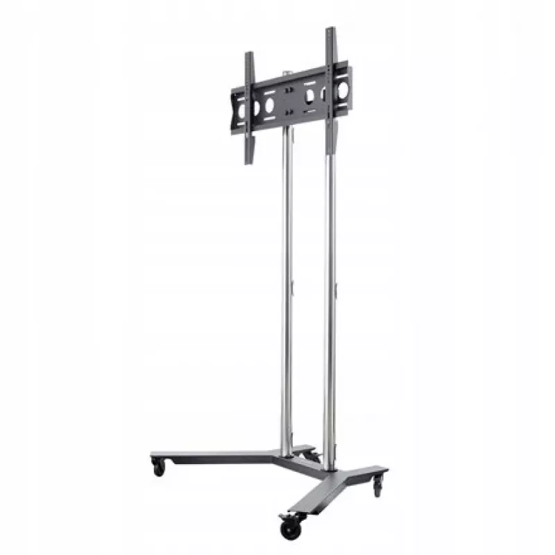 Edbak TR1 mobilus stovas ekranui 190,5 cm (75 inch) Juodas, Nerūdijantis plienas