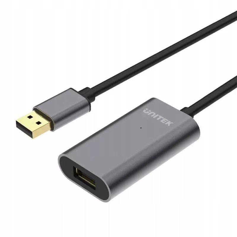USB laidas UNITEK Y-271 5 m USB 2.0 pilkas