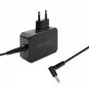 Maitinimo adapteris nešiojamam kompiuteriui QOLTEC 51033, 45 W, 19,5 V, 2,31 A, 220–240 V, vidaus, juodas, 1,7 m laidas