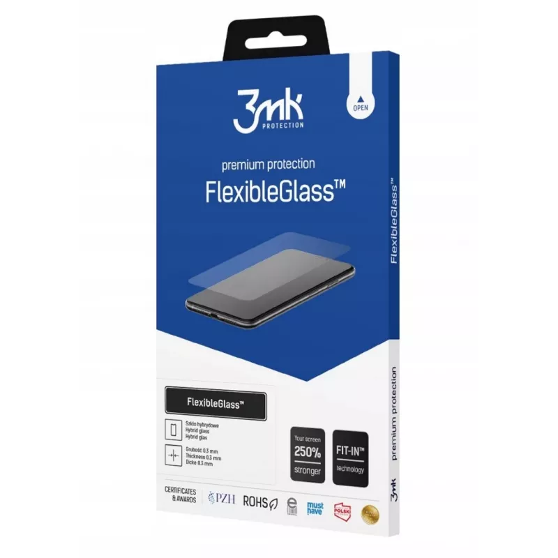 3MK Flexible Glass Samsung S23 5G – Lankstus stiklinis ekrano apsauginis stiklas