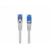 LANBERG tinklo kabelis RJ-45 į RJ-45 S/FTP PCF6A-10CC-0050-S, 0,5 m, CCA laidininkas, 500 MHz, LSZH, pilka