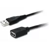 UNITEK Y-C418GBK USB ilginimo laidas 5 m USB A → USB A USB 2.0, juodas