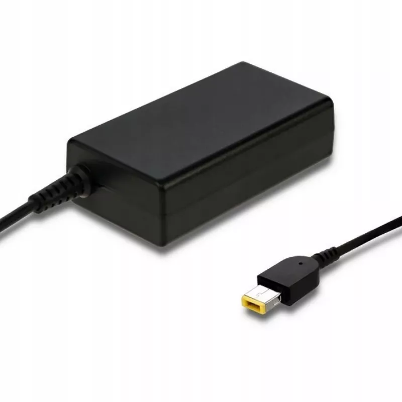 Maitinimo adapteris QOLTEC 51556 vidaus 65W, skirtas Lenovo nešiojamiesiems kompiuteriams, 20V 3,25A, juodas