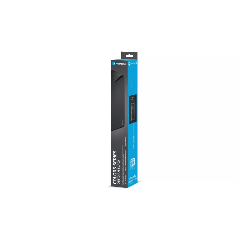 Pelės kilimėlis NATEC Colors serijos Obsidian Black