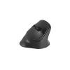 Vertikali belaidė pelė NATEC CRAKE 2 – Bluetooth 5.2, 2400 DPI, 6 mygtukai, dešinei rankai, juoda