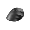 Vertikali belaidė pelė NATEC CRAKE 2 – Bluetooth 5.2, 2400 DPI, 6 mygtukai, dešinei rankai, juoda