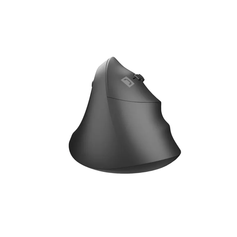 Vertikali belaidė pelė NATEC CRAKE 2 – Bluetooth 5.2, 2400 DPI, 6 mygtukai, dešinei rankai, juoda