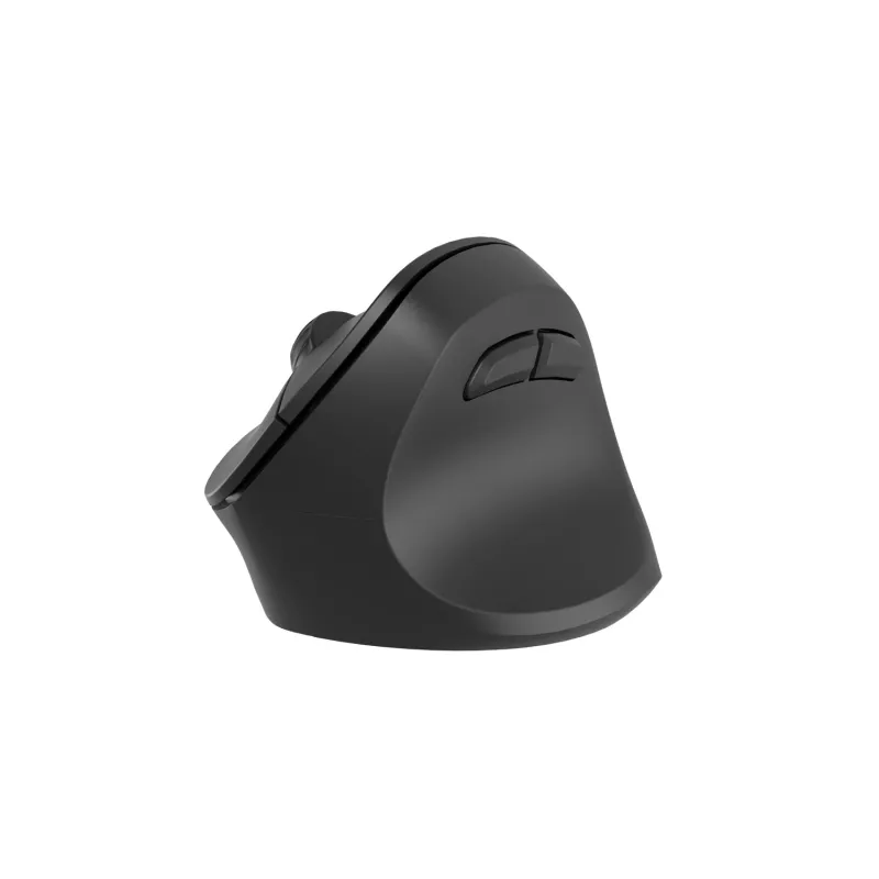 Vertikali belaidė pelė NATEC CRAKE 2 – Bluetooth 5.2, 2400 DPI, 6 mygtukai, dešinei rankai, juoda