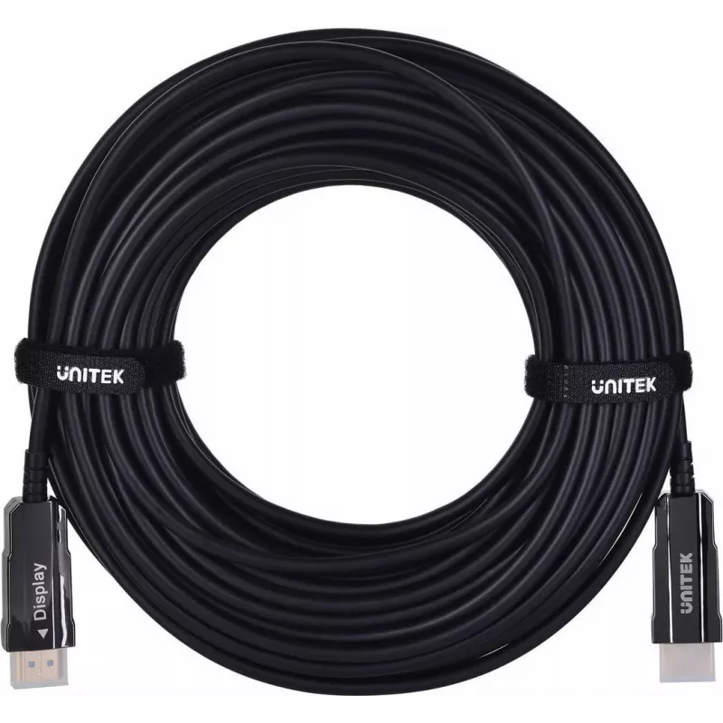 HDMI kabelis Unitek C11072BK-20M 20 m, HDMI 2.0, maksimali raiška 4096×3112, juoda