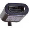 UNITEK V1420A vaizdo kabelio adapteris 0,15 m USB-C į HDMI pilka