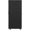 Stovimas serverio stovas LANBERG FF01-8042-23B 42U 19 coliu 800×1000 mm Juodas, 121 kg talpa