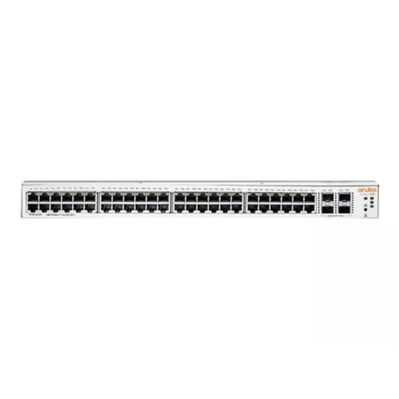 Aruba Instant On 1930 48G PoE 4SFP/SFP+ 370W valdomas L2+ gigabitinis Ethernet komutatorius (10/100/1000), 1U, baltas