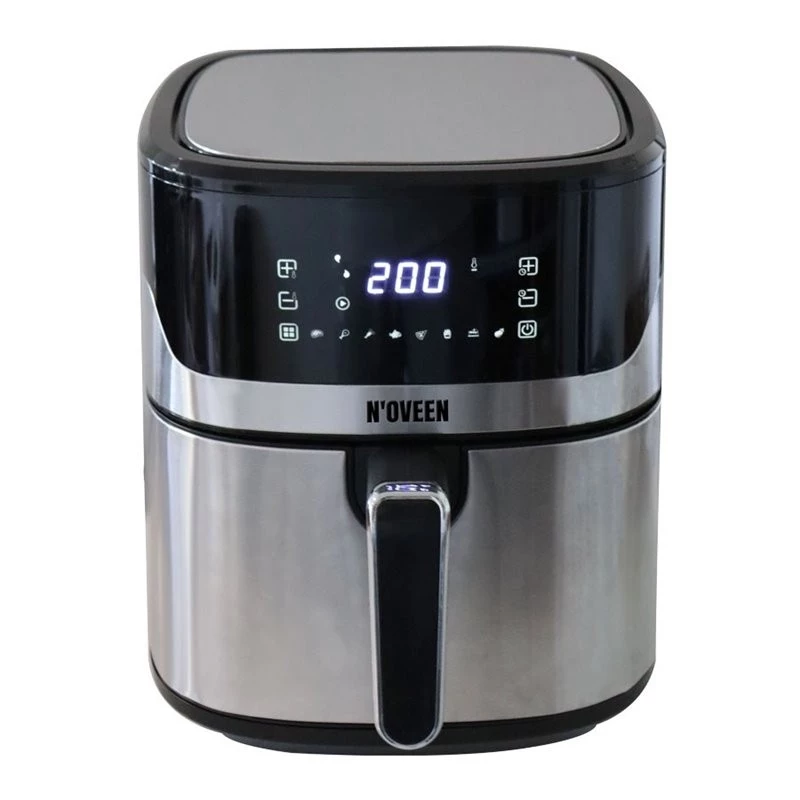 Karšto oro gruzdintuvė NOVEEN AF550 – 6,5 l, 1600 W, iki 200 °C, 8 programų