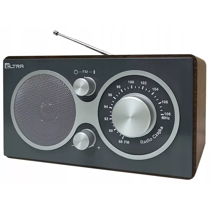 Nešiojamas radijo imtuvas Eltra CZAJKA Bluetooth FM radijas ir belaidis srautinis garso transliavimas