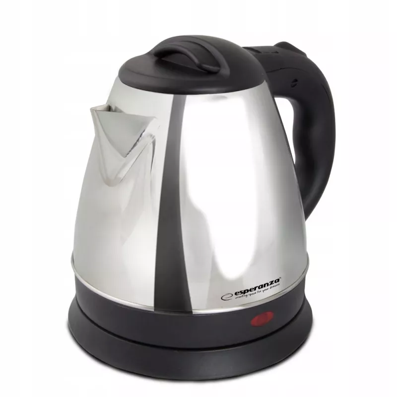 Elektrinis virdulys ESPERANZA 1,0 L nerūdijantis plienas ir plastikas, 1350 W, be laido, automatinis išsijungimas