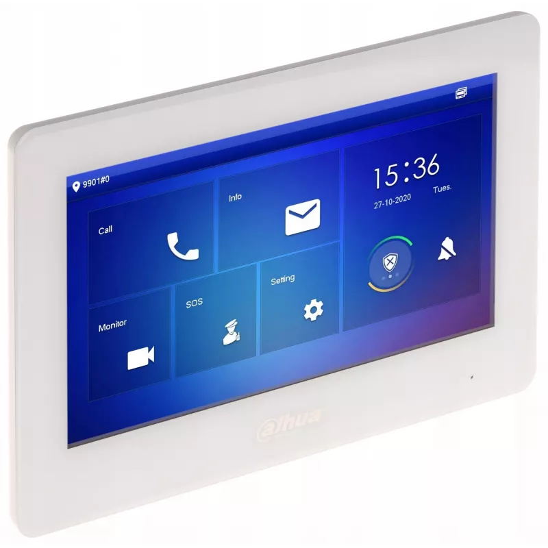 LCD monitorius 7 colių IP Wi-Fi durų skambutis DAHUA VTH5422HW-W