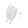 30W USB-C įkroviklis Beline Beli02177 baltas su USB-C laidu